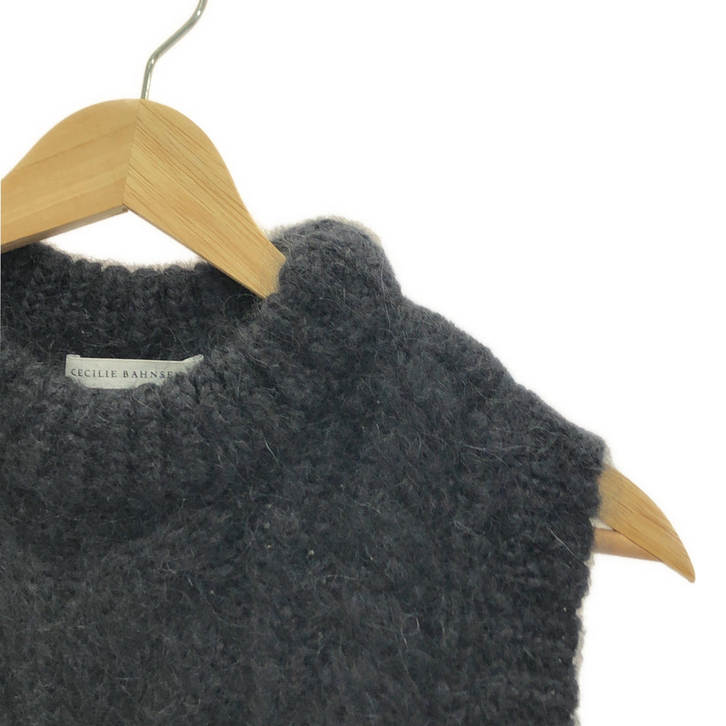 【美品】  Cecilie Bahnsen / セシリーバンセン | ISA VEST ニット ベスト | XS/S | ネイビー | レディース