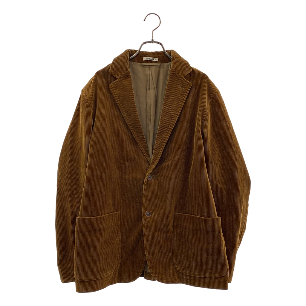AURALEE / 오라리 | WASHED CORDUROY JACKET / 코듀로이 테일러드 재킷 / 총 안감 | 4 | 남성
