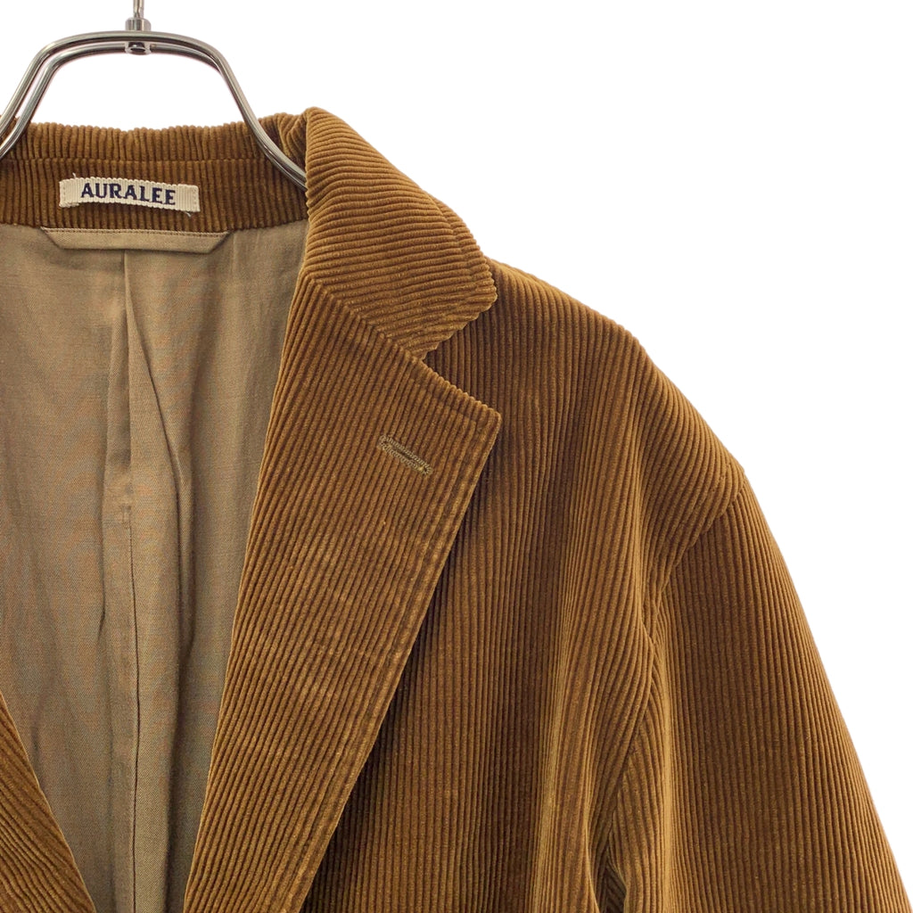 AURALEE / 오라리 | WASHED CORDUROY JACKET / 코듀로이 테일러드 재킷 / 총 안감 | 4 | 남성