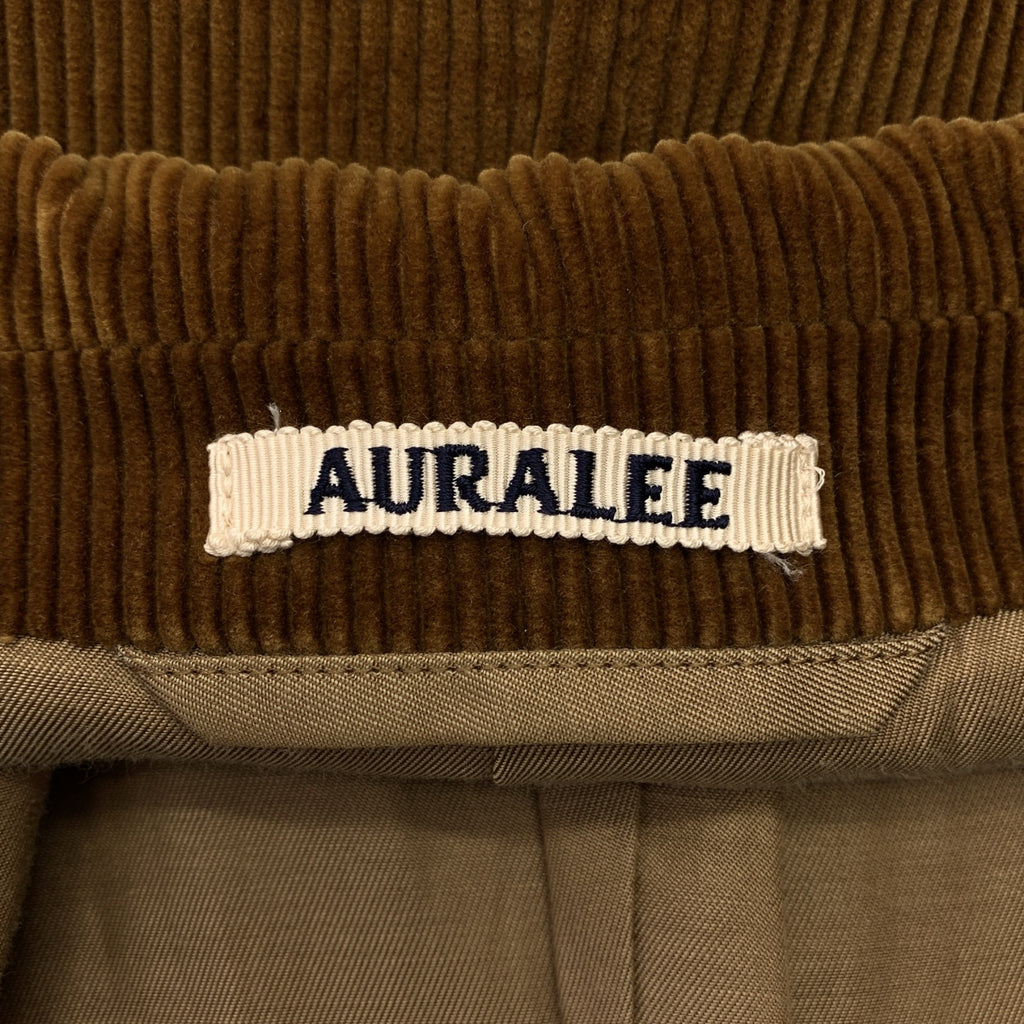 AURALEE / 오라리 | WASHED CORDUROY JACKET / 코듀로이 테일러드 재킷 / 총 안감 | 4 | 남성