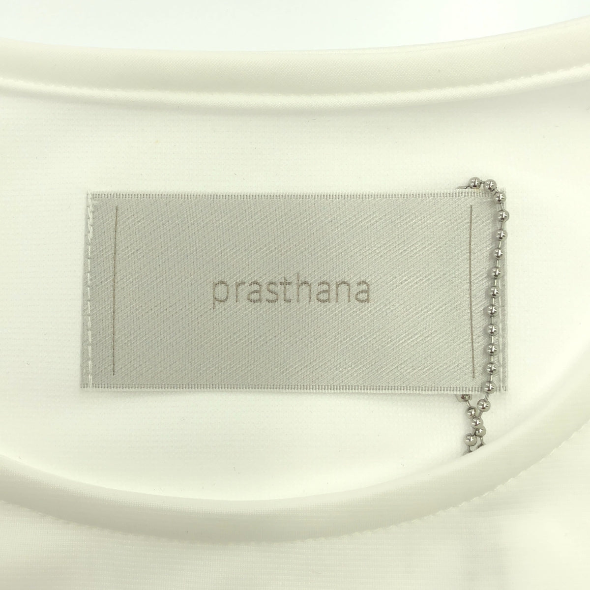 【신품】 prasthana / 프라스타나 | tech jersey nosleeve | M | 화이트 | 남성