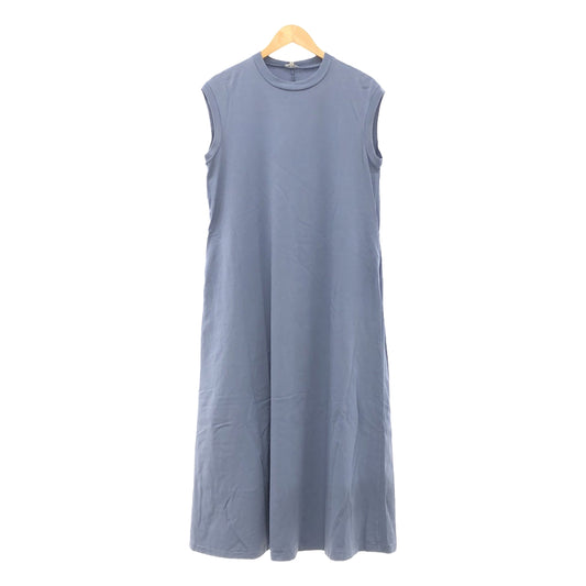 SCYE | Organic cotton sleeveless cut and sew maxi dress | 38 | Blue | Women's