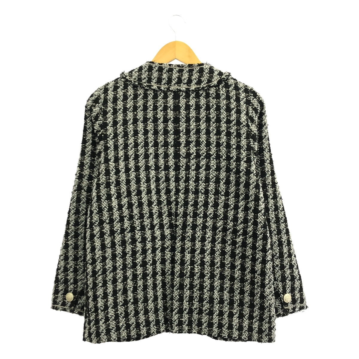 SLOBE IENA | Tweed collarless jacket | F | Women's