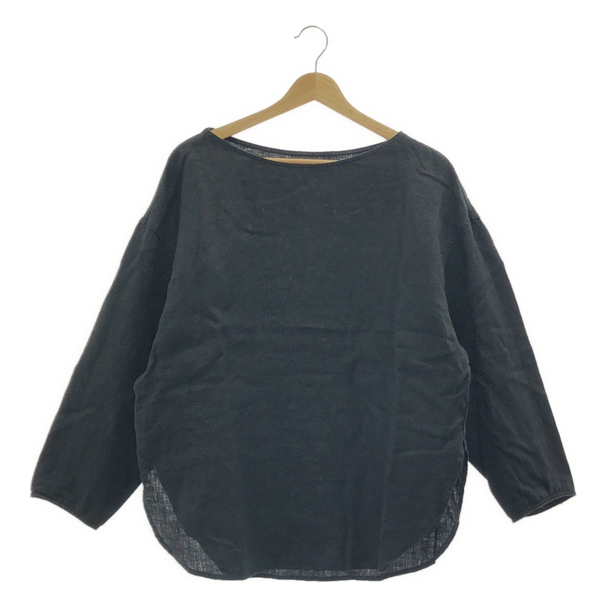 Framework | 亞麻船領套頭衫 |