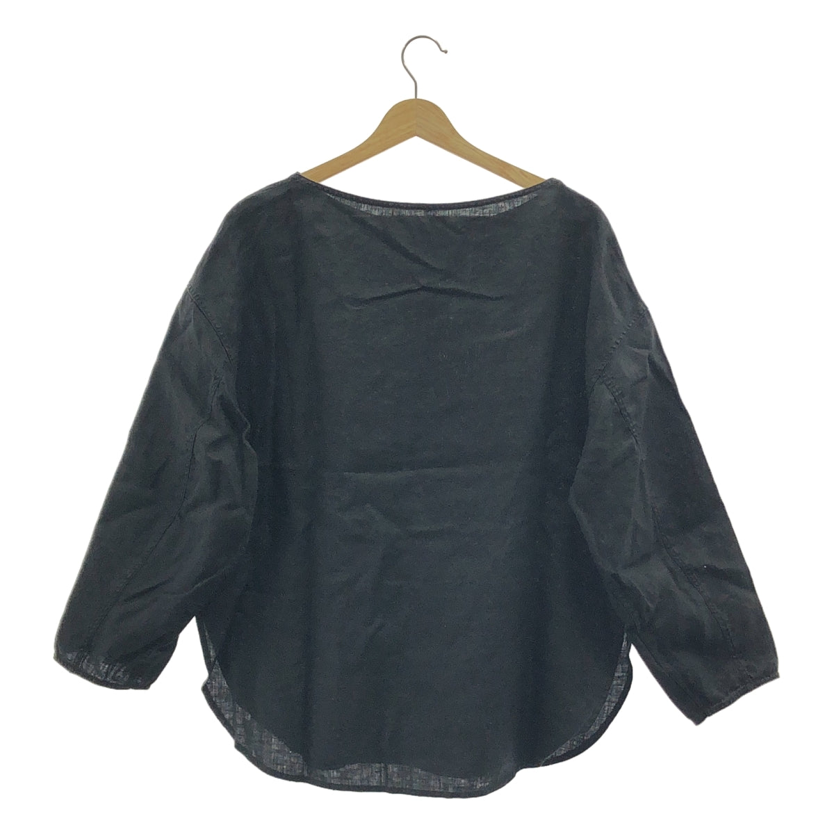 Framework | 亞麻船領套頭衫 |