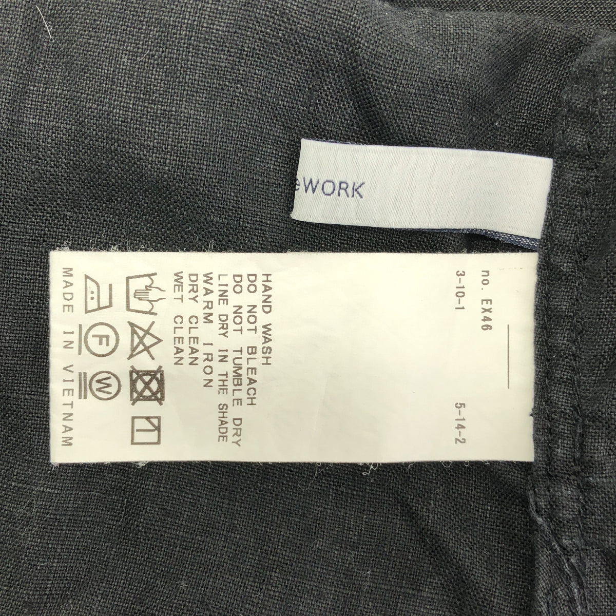 Framework / フレームワーク | リネンボートネックプルオーバー |