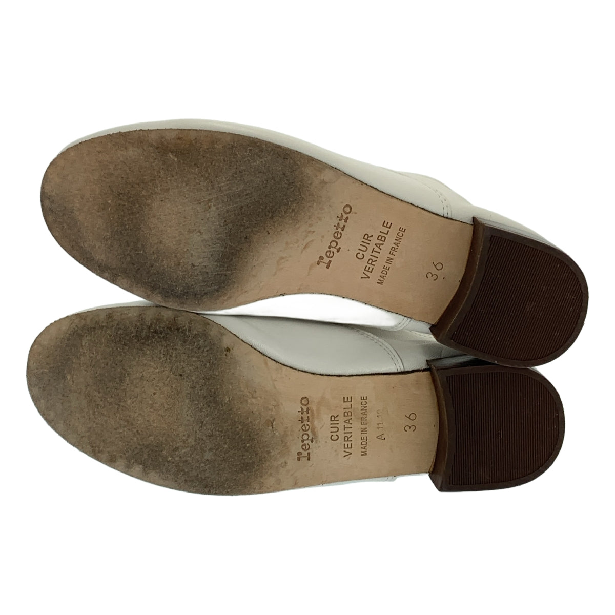 repetto / レペット | ZIZI RICH / ジジ リッチ レザー オックスフォード シューズ | 36 | ホワイト | レディース