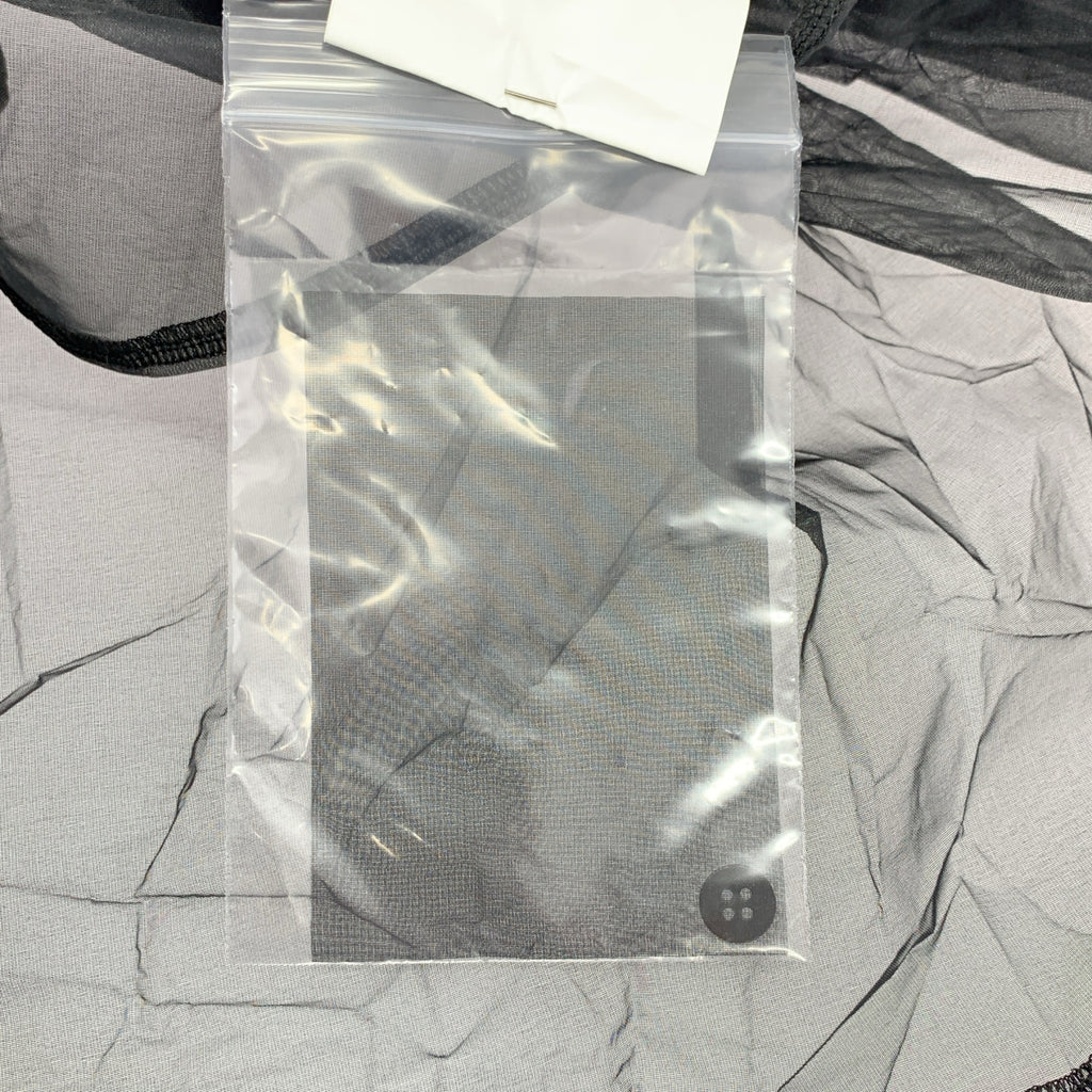 COMME des GARCONS COMME des GARCONS / 콤콤 | 2024AW | 라운드 컬러 레이어드 오간지 시아 블라우스 | XS |