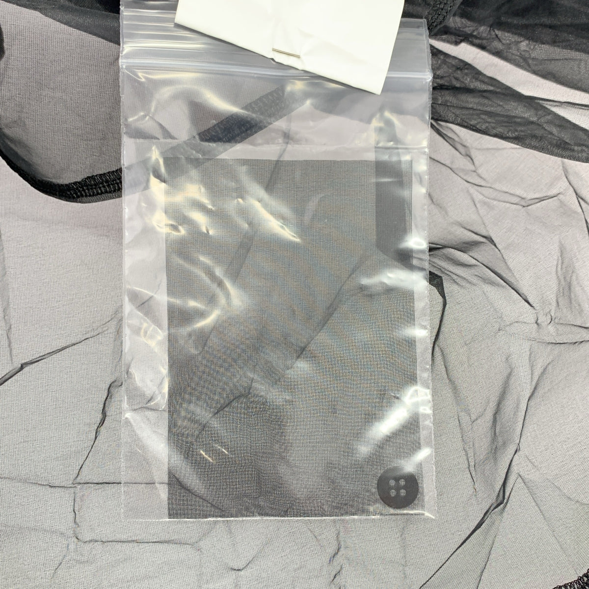 COMME des GARCONS COMME des GARCONS / 콤콤 | 2024AW | 라운드 컬러 레이어드 오간지 시아 블라우스 | XS |