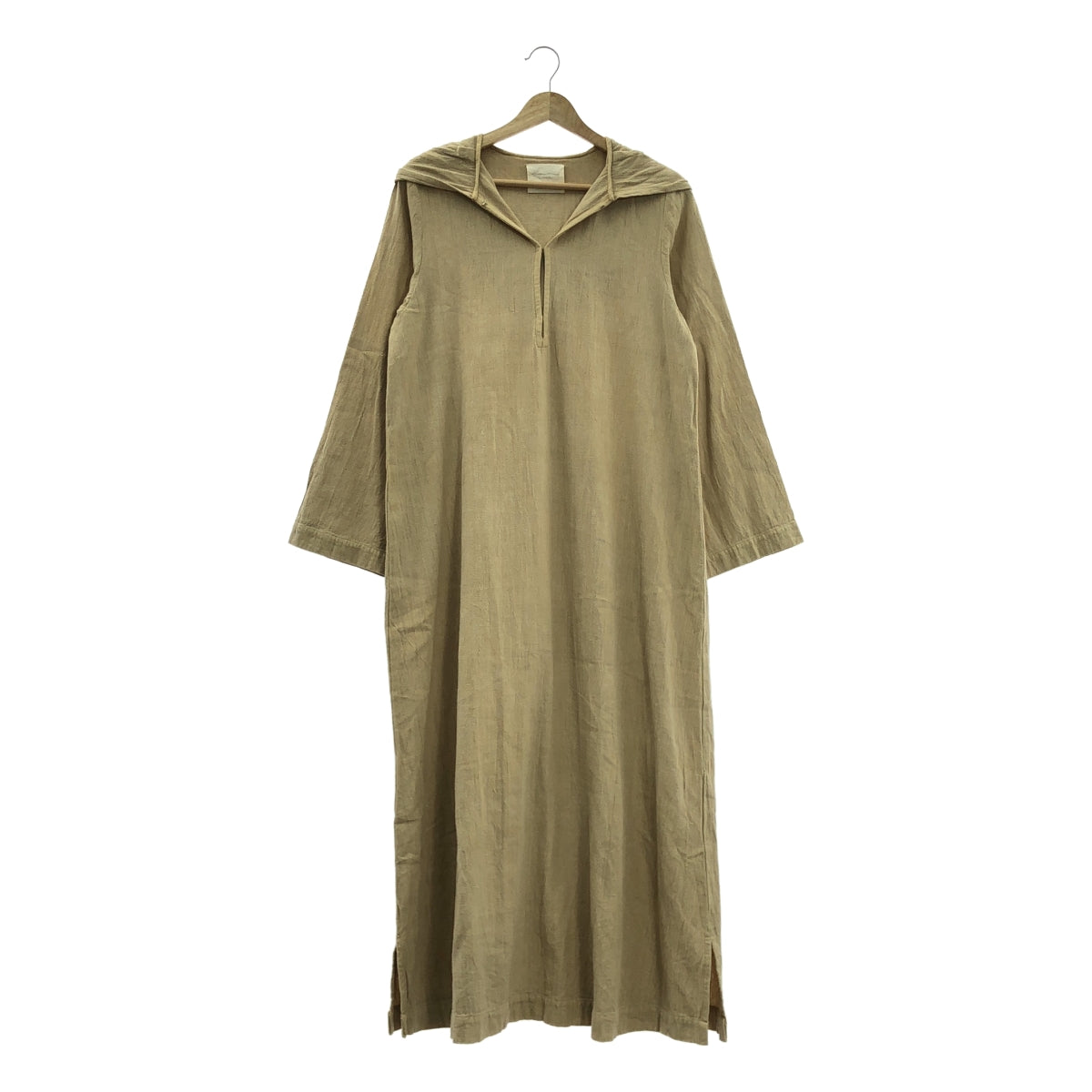 wa...lance | 棉質連帽洋裝 | F碼 | 米色 | 女款