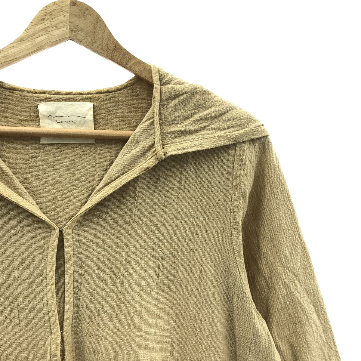 wa...lance | 棉質連帽洋裝 | F碼 | 米色 | 女款