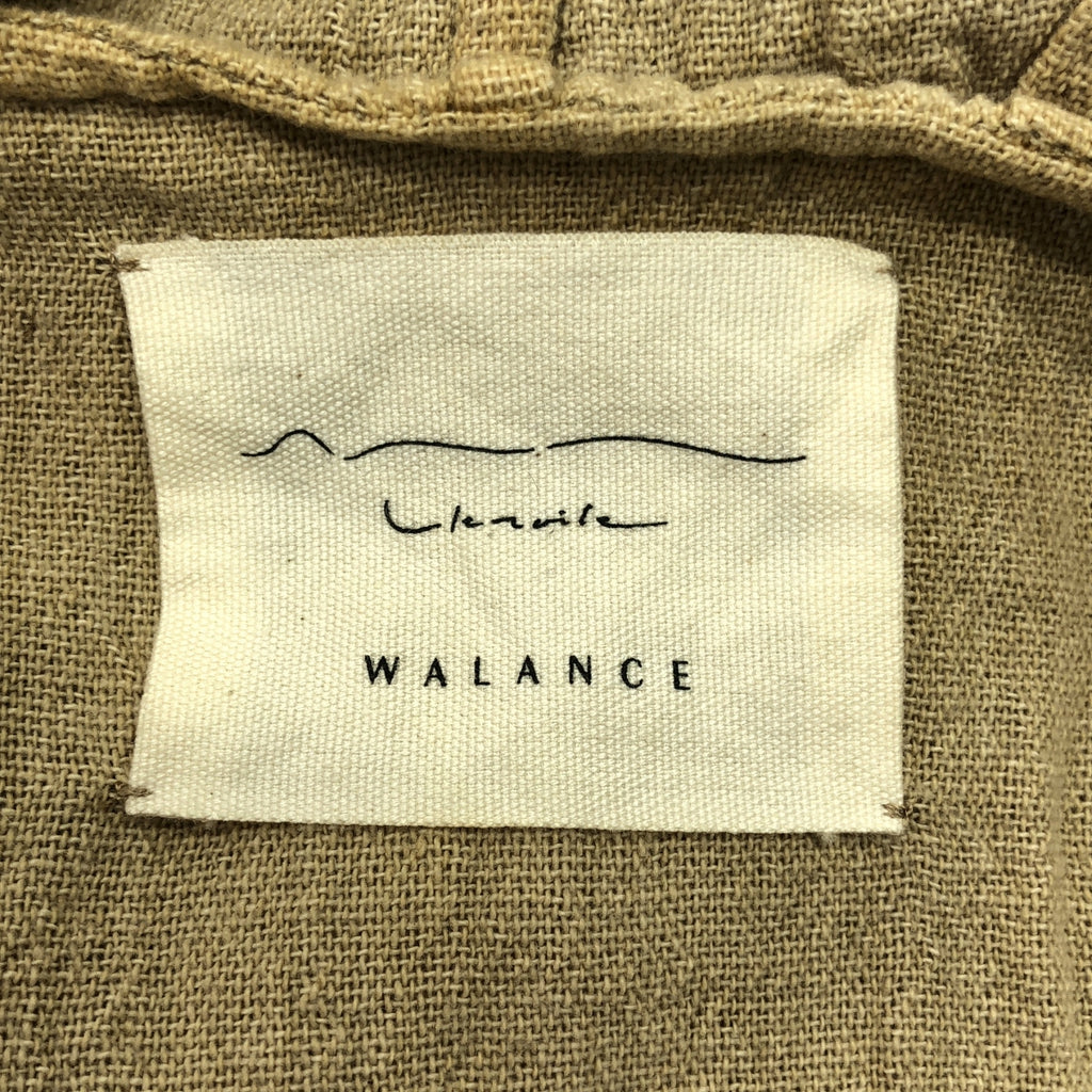 wa...lance / ワランス | コットン フード ワンピース | F | ベージュ | レディース