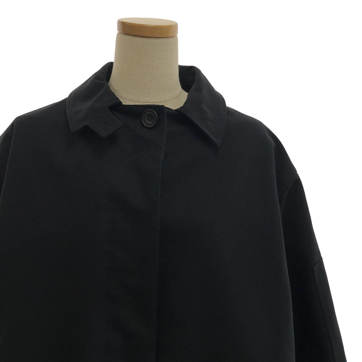 【美品】  Studio Nicholson / スタジオニコルソン | SHOWERPRO OF COTTON UTILITY MAC コート | 0 | ネイビー | レディース