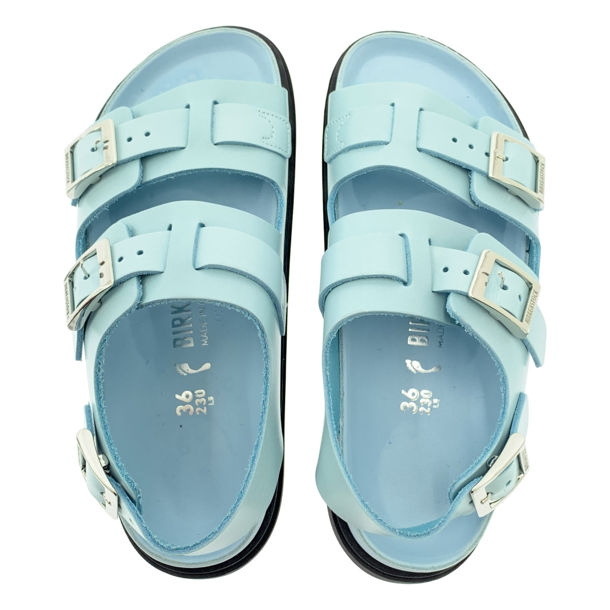 BIRKENSTOCK / 비르켄슈톡 | Cannes 칸느 가죽 샌들 | 23cm | 여성