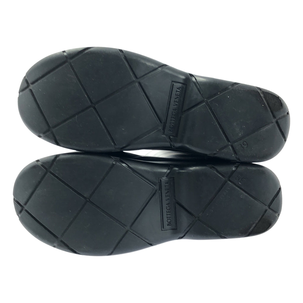 BOTTEGA VENETA / ボッテガヴェネタ | パドル ラバー ロングブーツ | 39 | ブラック | メンズ