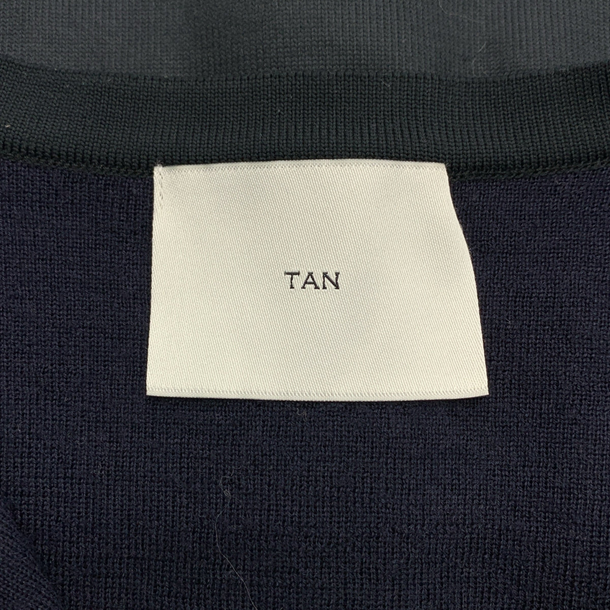 TAN / タン | FLAT EMBOSS SHIIRTS フラット エンボス シャツ | F | レディース