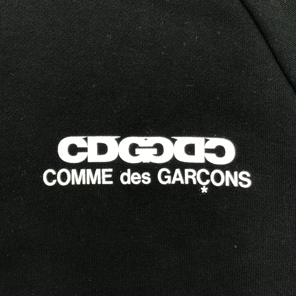 CDG by Comme des Garcons. / シーディージー コムデギャルソン | 2024 | OVERSIZED LONG BACK SWEATSHIRT オーバーサイズド ロングバック スウェット | S | ブラック | メンズ