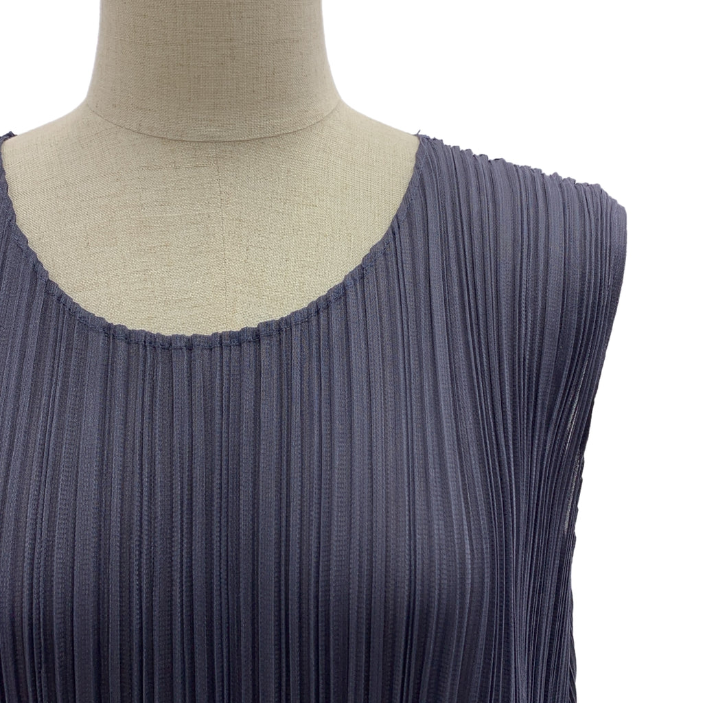 PLEATS PLEASE ISSEY MIYAKE / プリーツプリーズイッセイミヤケ | 2025AW | プリーツ ノースリーブ ワンピース | 5 | レディース