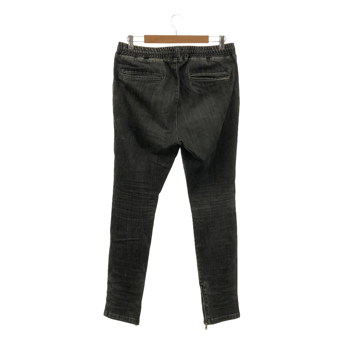 SOPHNET. / SOPHNET. | BLEACHED STRETCH DENIM HEM ZIP EASY PANTS | L | Men's