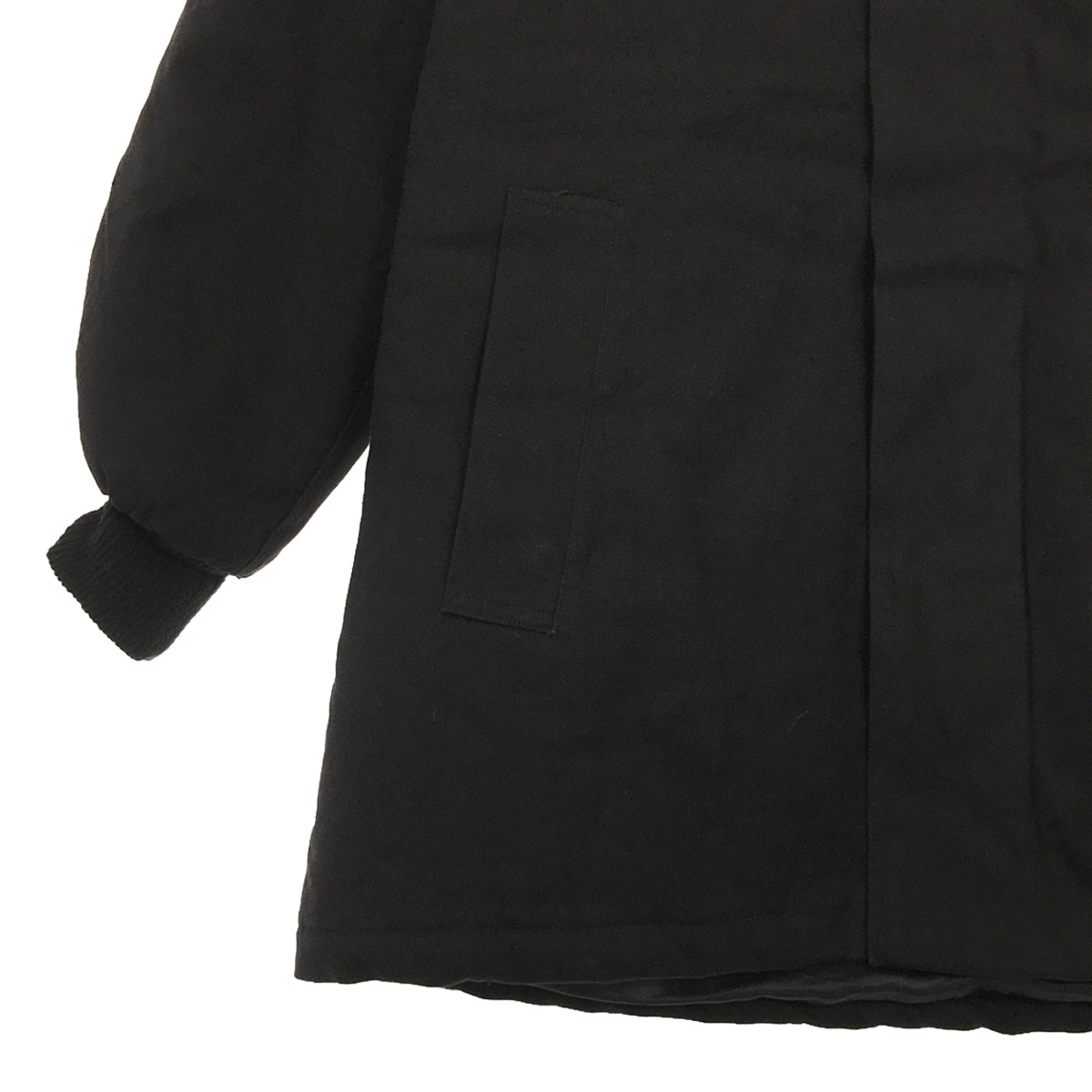 VINTAGE / ヴィンテージ古着 | 80s～90s ロシア軍 ソ連軍 襟ボア 袖リブ デッキジャケット | 44 | ブラック | メンズ