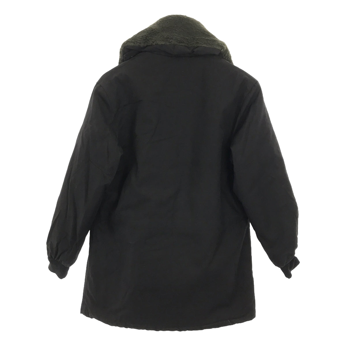 VINTAGE / ヴィンテージ古着 | 80s～90s ロシア軍 ソ連軍 襟ボア 袖リブ デッキジャケット | 44 | ブラック | メンズ
