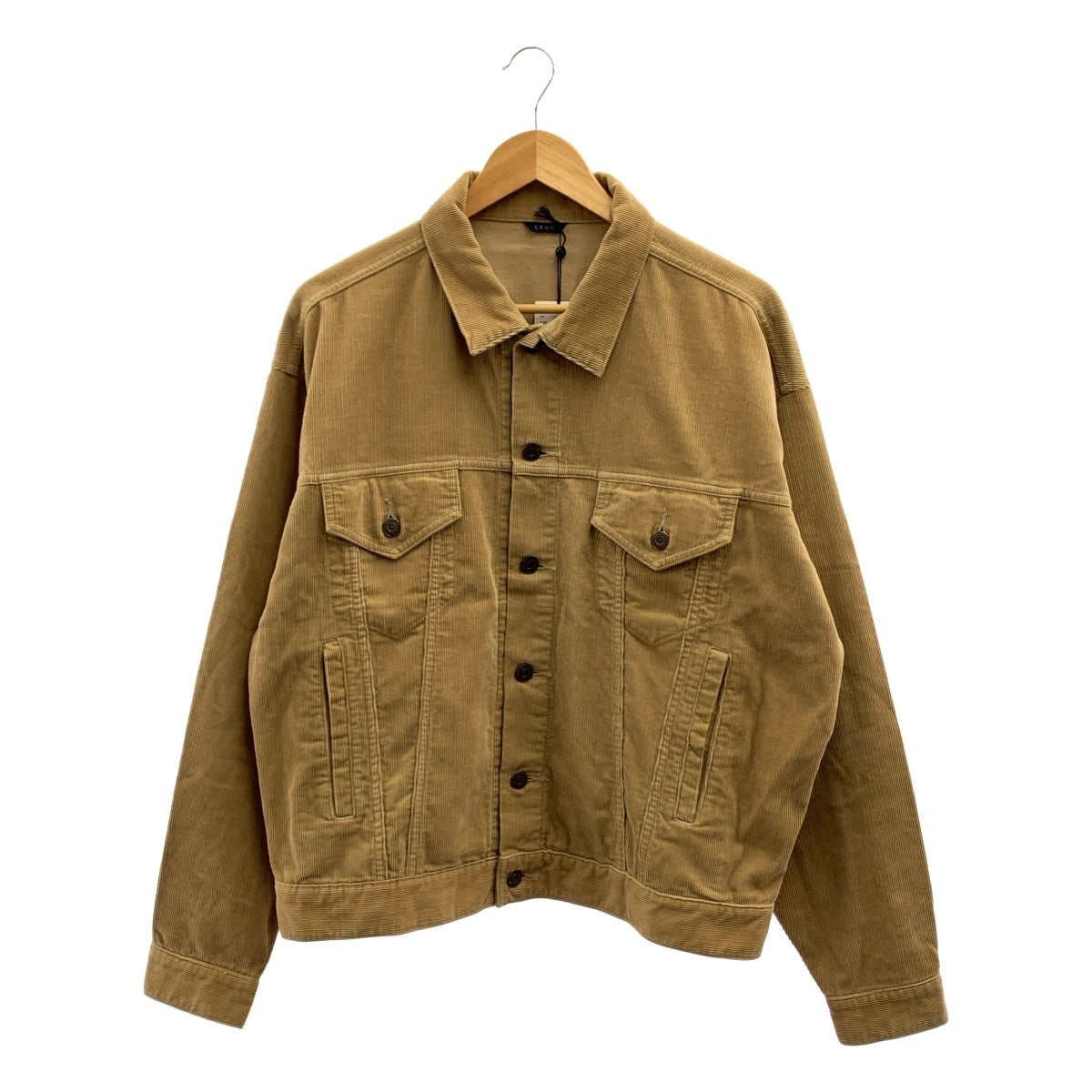 LENO / 리노 | CORDUROY BIG TRUCKER JACKET / 코듀로이 트래커 재킷 | 02 | 남성