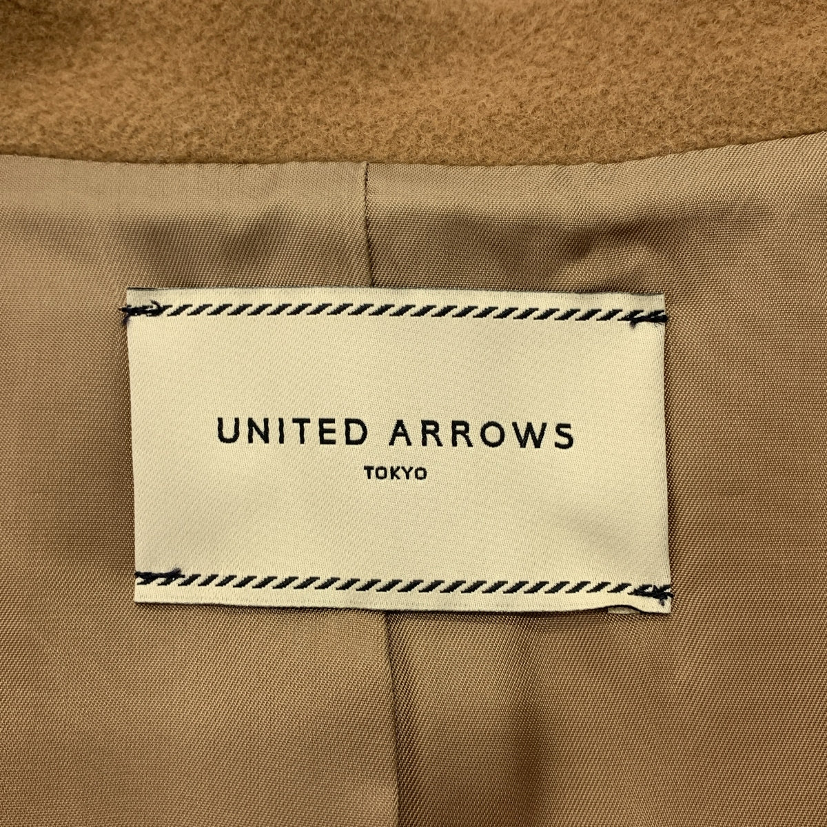 UNITED ARROWS | 羊毛與羊絨混紡切斯特大衣 | 尺寸 36 | 女款