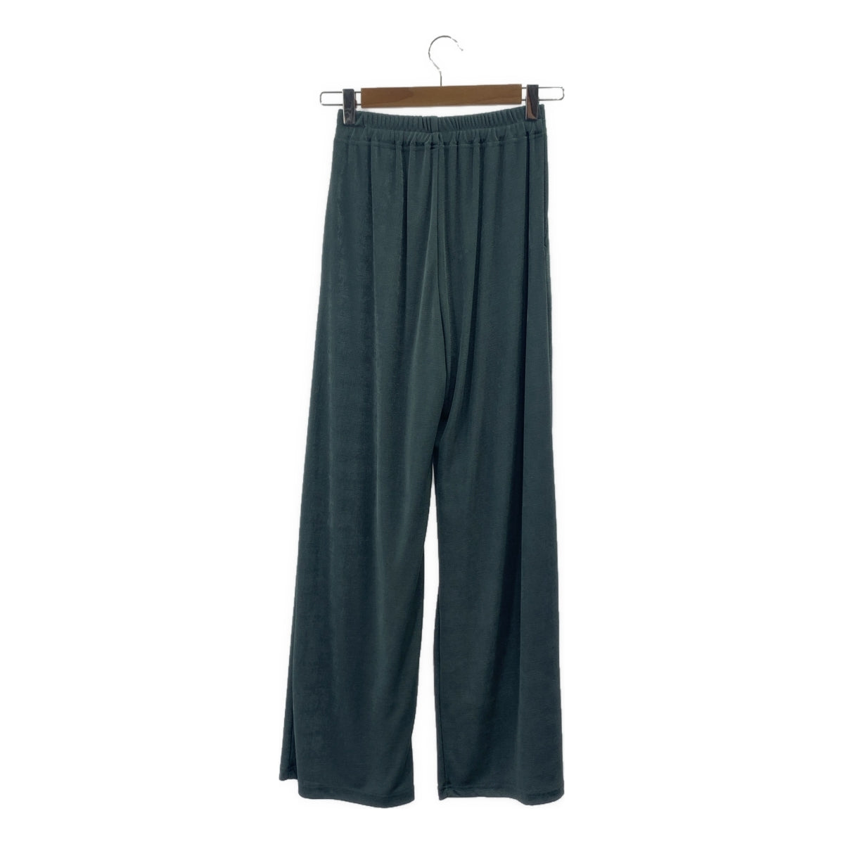 【美品】  CLANE / クラネ | BRIGHT JERSEY PANTS / ブライトジャージーパンツ | 0 | グレー系 | レディース
