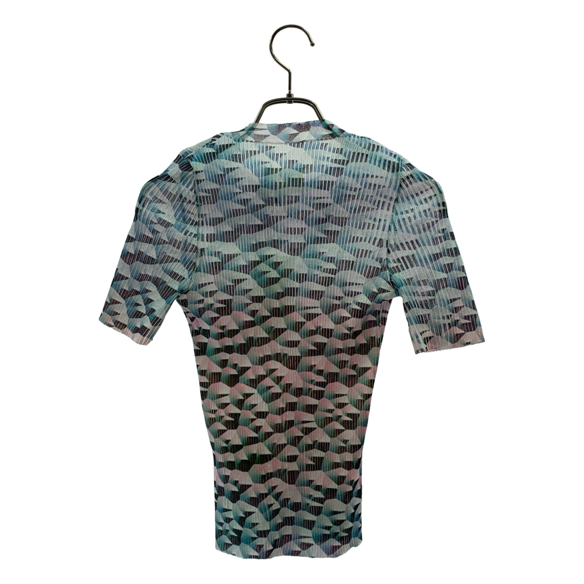 Maison Margiela / メゾンマルジェラ | 2020SS | 総柄 リブ クルーネック カットソー | S | レディース