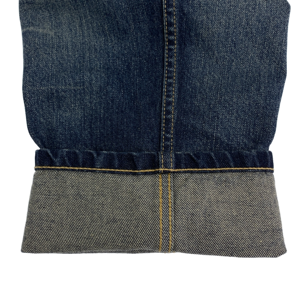 JUNYA WATANABE / 준야와타나베 | 2022SS | × Levi's 전사 데미지 가공 데님 팬츠 | XS | 인디고 | 여성