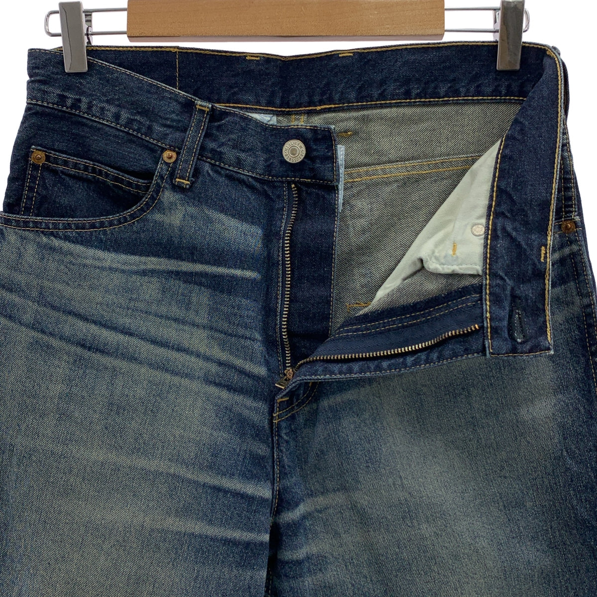 JUNYA WATANABE / 渡邊淳彌 | 2022 春夏系列 | x Levi's 印花破洞牛仔褲 | XS | 女款