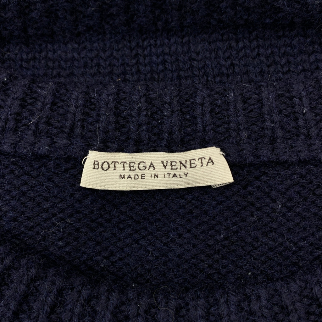 BOTTEGA VENETA / 보테가 베네타 | 울 바이 컬러 크루 넥 니트 | 46 | 남성