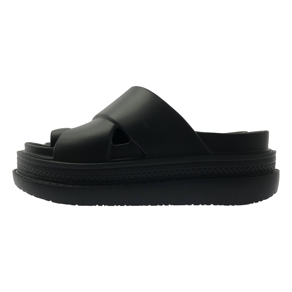 sacai / 사카이 | 2025SS | Foam Multiple Sole Sandals / 가죽 플랫폼 샌들 | 41 |