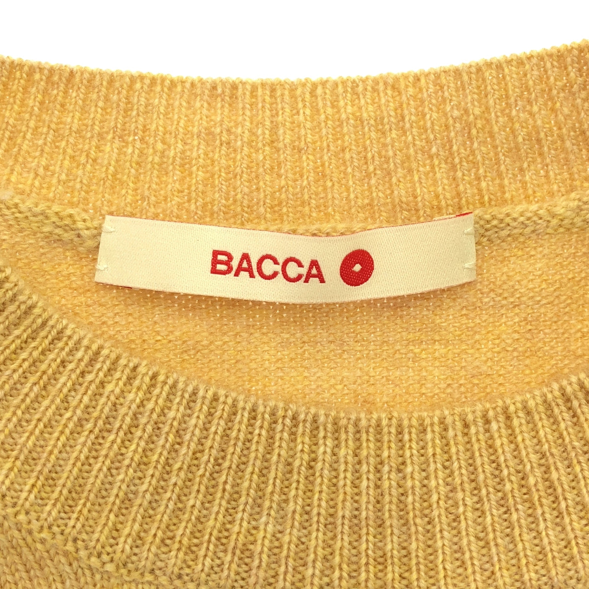 BACCA / バッカ | 2021AW | ウールムリネ クルーネック ベスト ニット | S | レディース