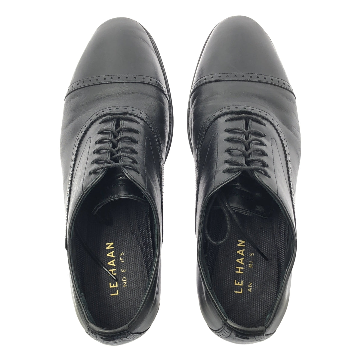 COLE HAAN / コールハーン | ドーソン グランド 360 ウォータープルーフ キャップトゥ オックスフォード シューズ | 7 1/2 | ブラック | メンズ