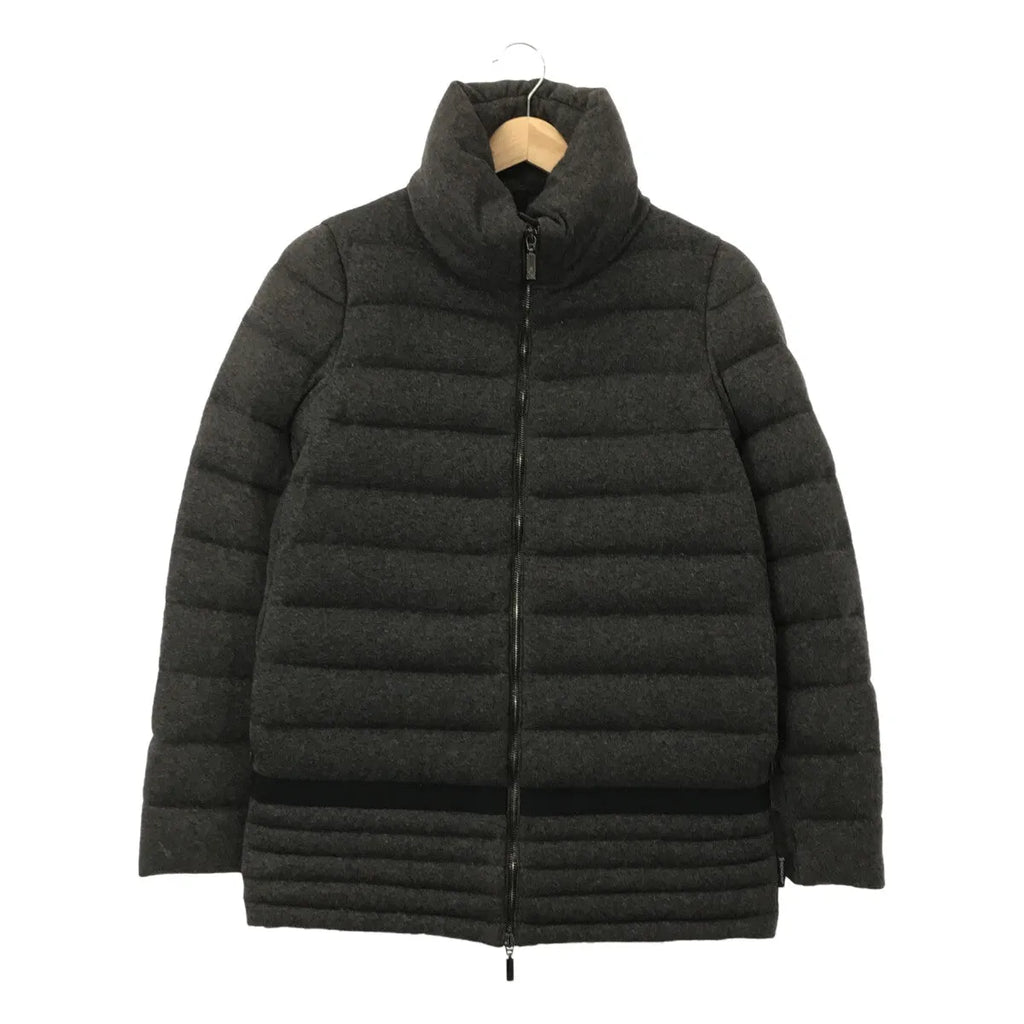 MONCLER / モンクレール | LEUCATE ルカット ウール ダウンコート | 0 | グレー | レディース