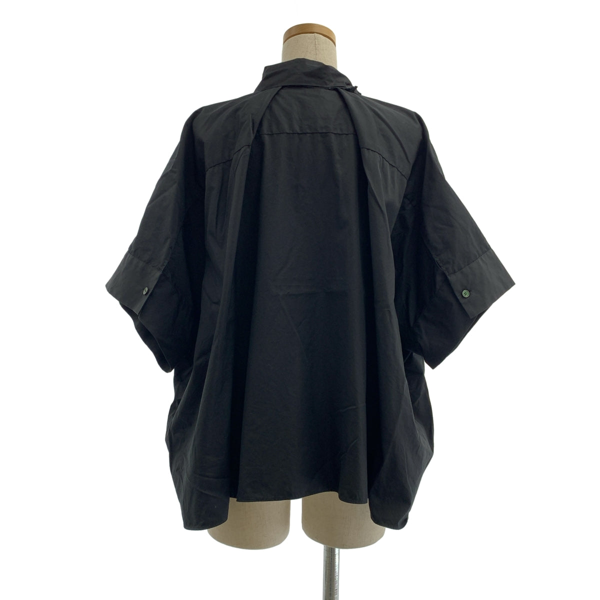 sacai | THOMAS MASON / 棉府綢襯衫 棉質領帶襯衫 | 尺寸 1 | 女款