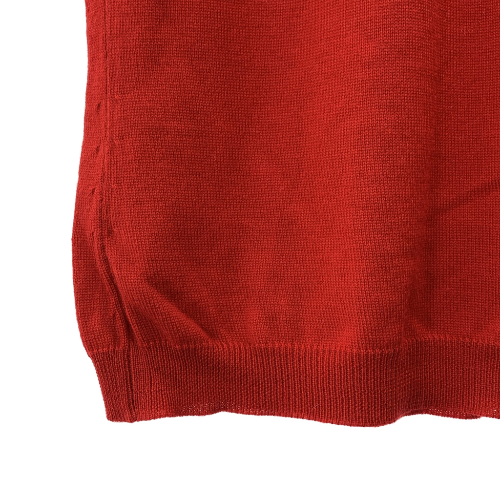 RED VALENTINO / 레드 발렌티노 | 터틀넥 쇼트 슬리브 니트 | 40 |