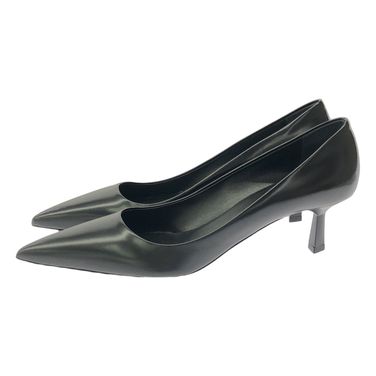 [狀況良好] PRADA | 尖頭高跟鞋 | 37 1/2 | 黑色 | 女款