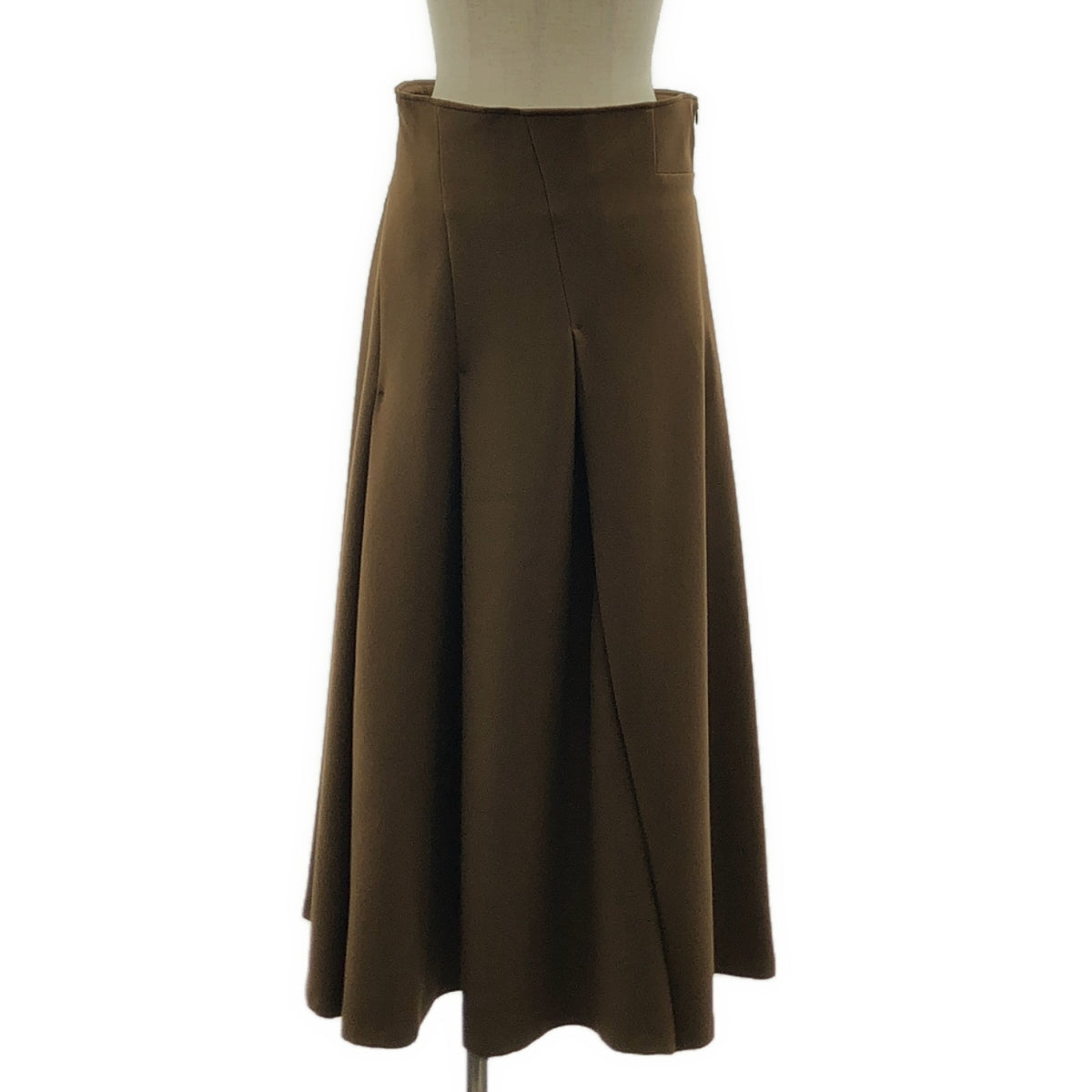 【美品】  ADORE / アドーア | アシンメトリー フレア ロングスカート | 38 | ブラウン | レディース