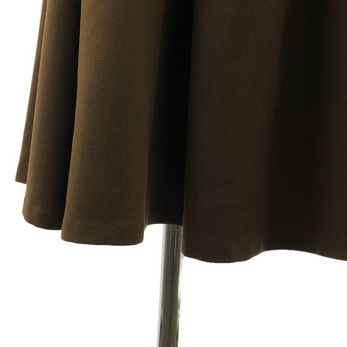 【美品】  ADORE / アドーア | アシンメトリー フレア ロングスカート | 38 | ブラウン | レディース