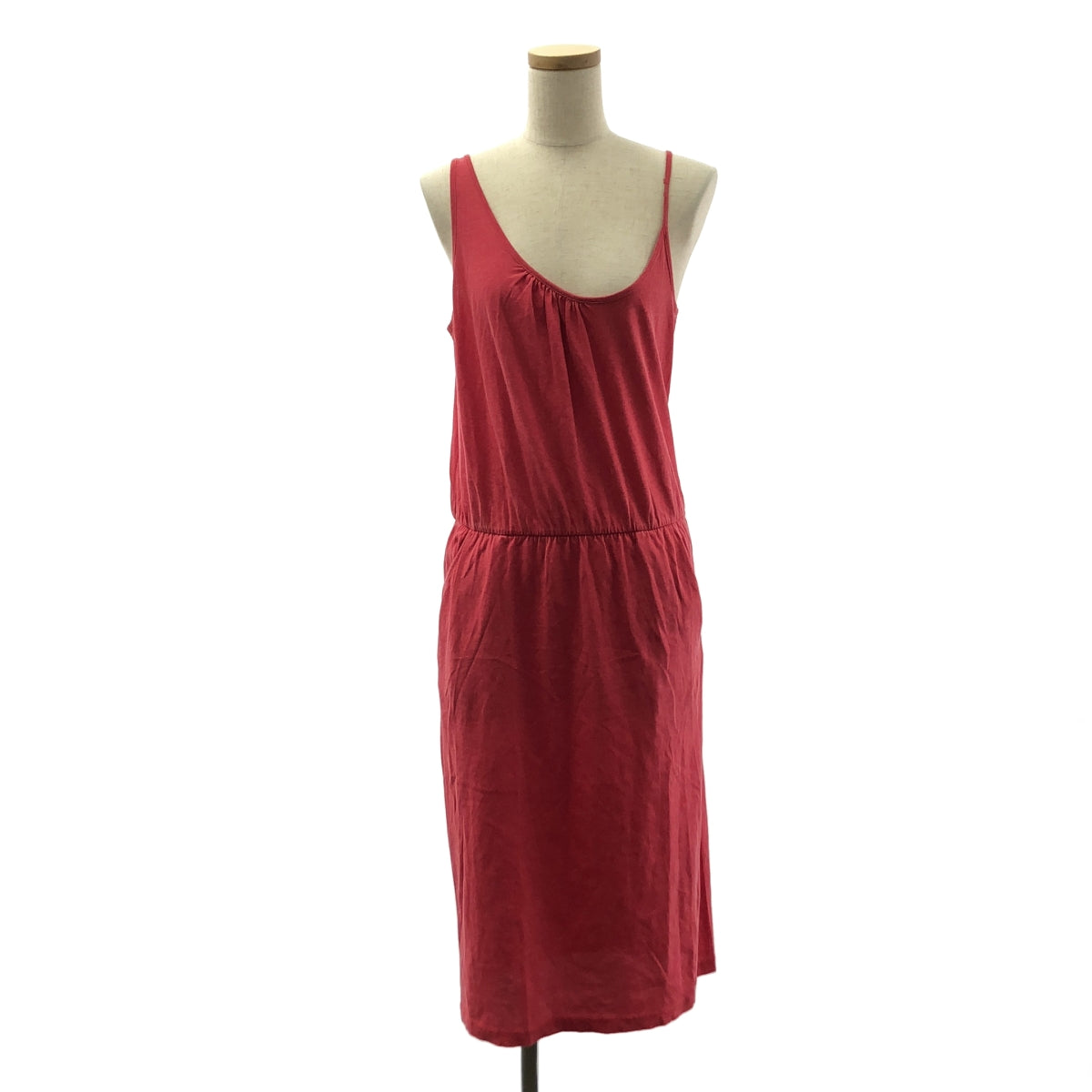 MM6 Maison Martin Margiela / エムエムシックスメゾンマルタンマルジェラ | 2011SS | コットン ポケット付き ギャザー キャミソール ワンピース | M | レディース
