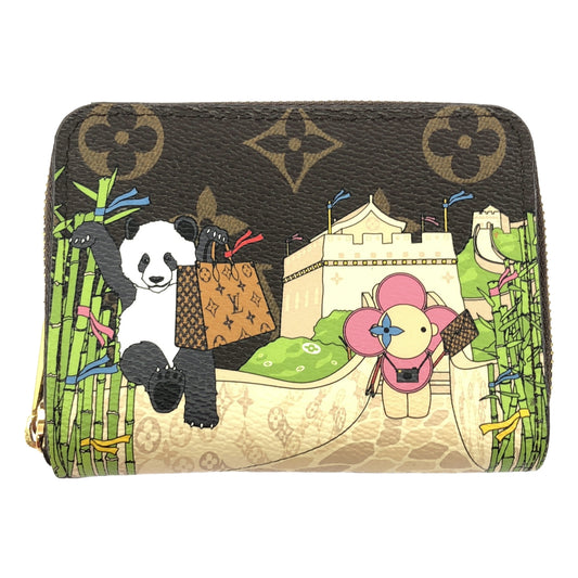 Louis Vuitton / Louis Vuitton | M80865 Great Wall Monogram Vivienne Zippy Coin Purse Wallet |