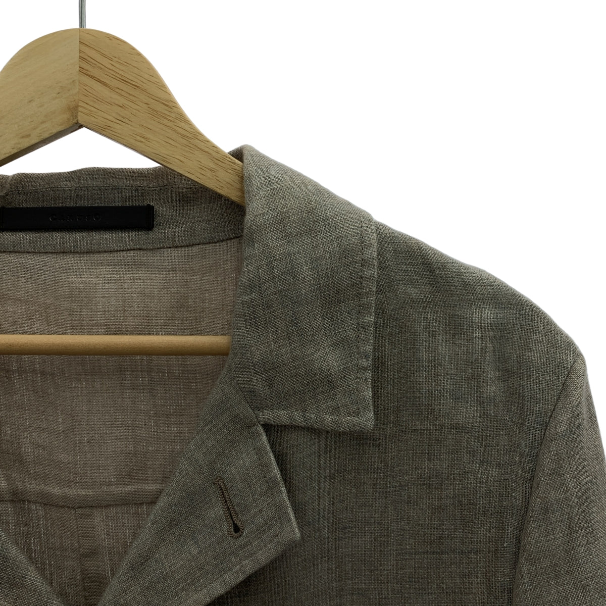 CARUSO / 카루조 | 린넨 테일러드 재킷 | 베이지 | 남성