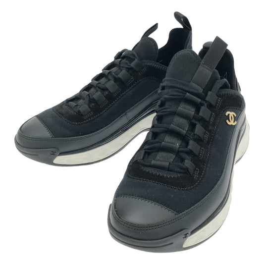 CHANEL / シャネル | TOP TRAINER / G35617ココマーク ロゴ スニーカー | 37 | レディース
