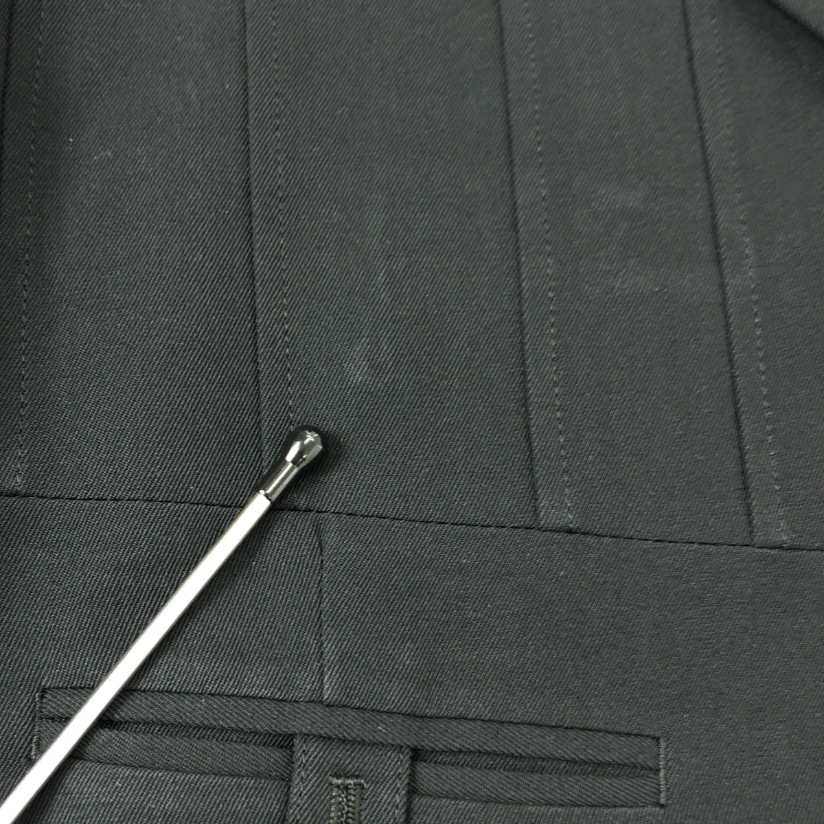 YOHJI YAMAMOTO POUR HOMME / ヨウジヤマモトプールオム | 2000AW | ウールギャバ 3Bテーラードジャケット | 3 | ブラック | メンズ