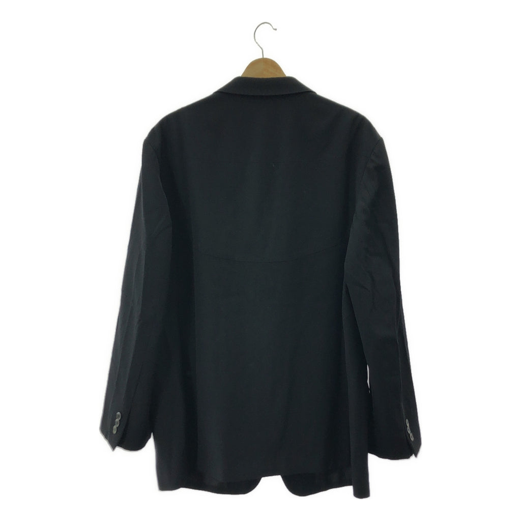 YOHJI YAMAMOTO POUR HOMME / ヨウジヤマモトプールオム | 2000AW | ウールギャバ 3Bテーラードジャケット | 3 | ブラック | メンズ