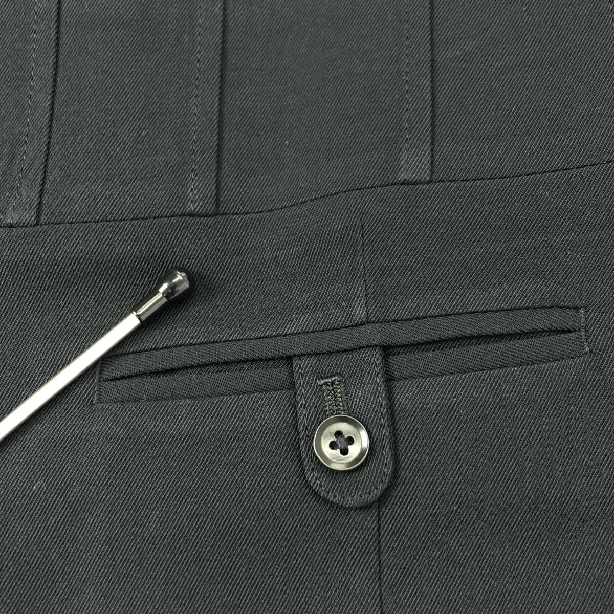 YOHJI YAMAMOTO POUR HOMME / ヨウジヤマモトプールオム | 2000AW | ウールギャバ 3Bテーラードジャケット | 3 | ブラック | メンズ