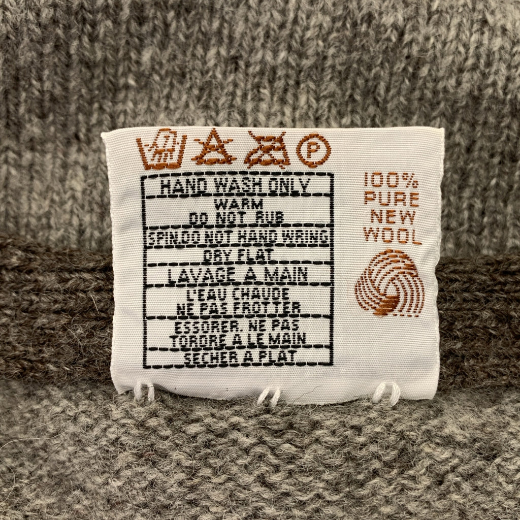 Jamieson's / ジャミーソンズ | ウール フェアアイル くるみボタン ニット ベスト |