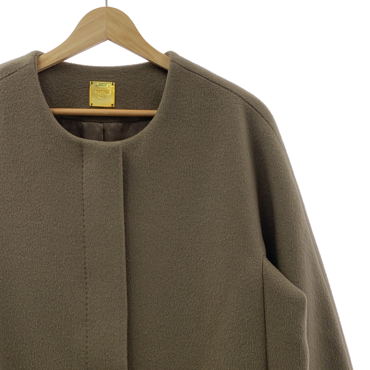 Deuxieme Classe / 두지엠 클래스 | 더블 크로스 노 컬러 코트 |